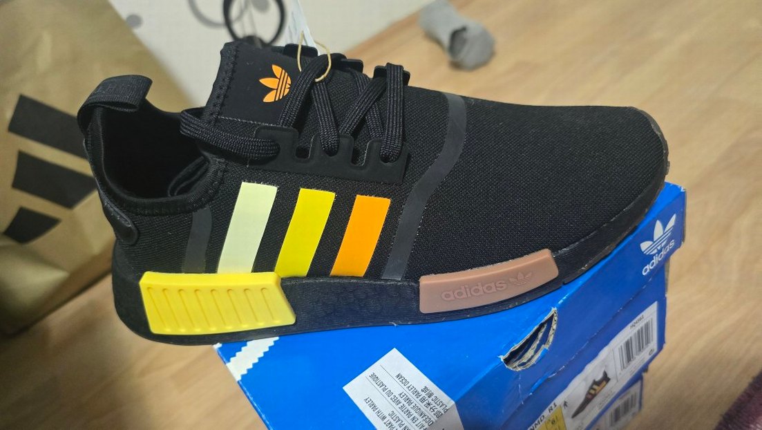 Adidas Erkek Sarı Siyah Spor Ayakkabı - Görsel 2