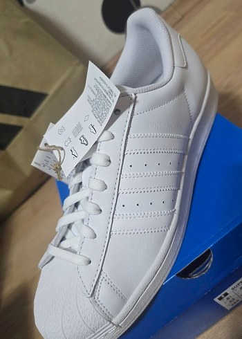 Adidas Beyaz  Superstar Spor Ayakkabı - Görsel 2