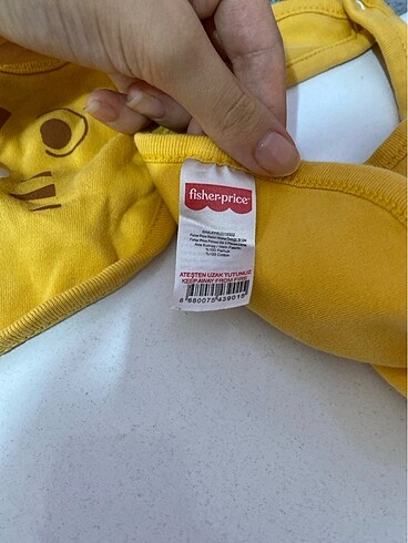 Fisher price Bebek önlük ve şapkası - Görsel 2