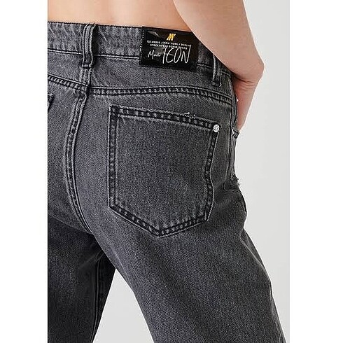 xs Beden gri Renk Mavi Barcelona Jean Pantolon