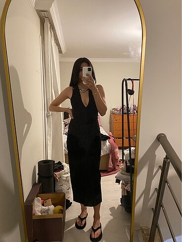 Zara gece elbisesi