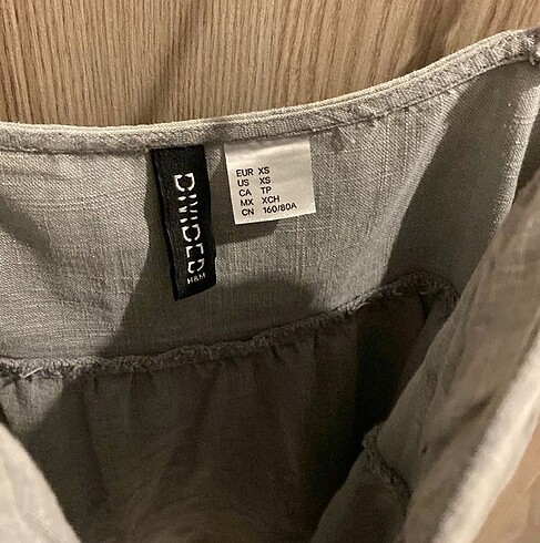 xs Beden gri Renk H&M askılı üst