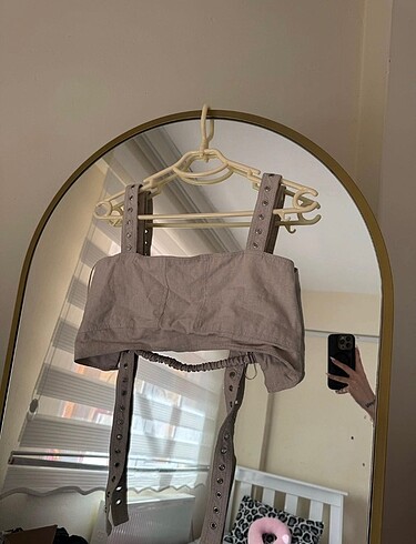 s Beden camel Renk Zara crop