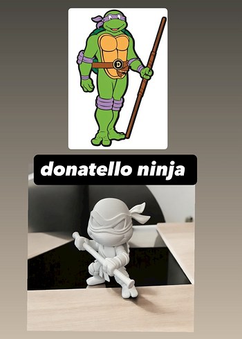 Beden Beyaz Ninja Aksiyon Figürü