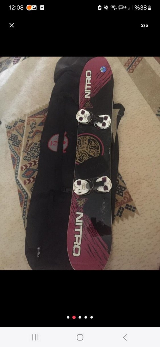 Renkli erkek Kayak Botları Velcro Bantlı - Görsel 2