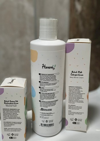 Diğer Homm Baby Saç ve Vücut Şampuanı 400 ml