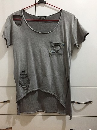 eskitmeli gri t-shirt