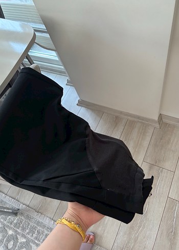 42 Beden Siyah Hamile Klasik Pantolonu
