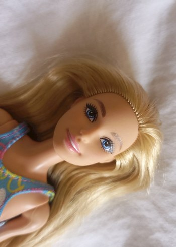 Pastel Mavi Barbie Bebek - Görsel 6