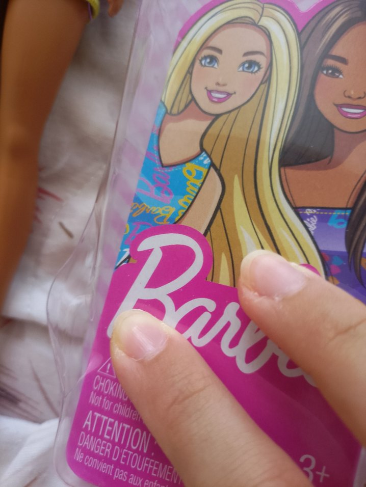 Pembe Barbie Bebek Pastel Tonlarda - Görsel 3