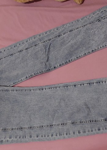 Düğmeli Mavi Kot - Görsel 2