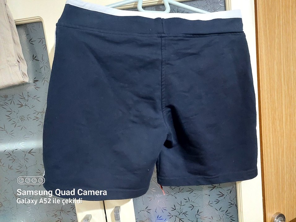 kadin Lacivert şort - Görsel 4