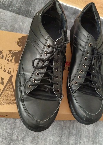 Erkek Siyah Street Style Bağcıklı Ayakkabı - Görsel 2