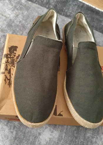 Erkek Bohem Tarz Kahverengi Espadril - Görsel 2