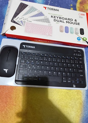 Torima Siyah Kablosuz Klavye ve Mouse Seti - Görsel 2