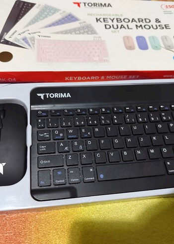 Torima Siyah Kablosuz Klavye ve Mouse Seti - Görsel 5