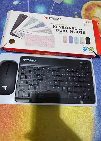 Torima Siyah Kablosuz Klavye ve Mouse Seti - Görsel 3