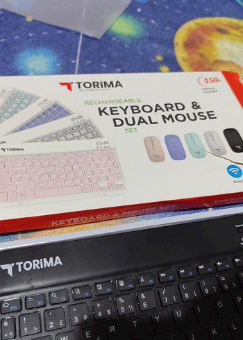 Torima Siyah Kablosuz Klavye ve Mouse Seti - Görsel 4