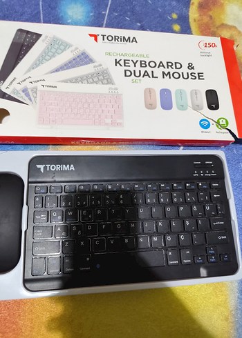 Torima Siyah Kablosuz Klavye ve Mouse Seti - Görsel 6