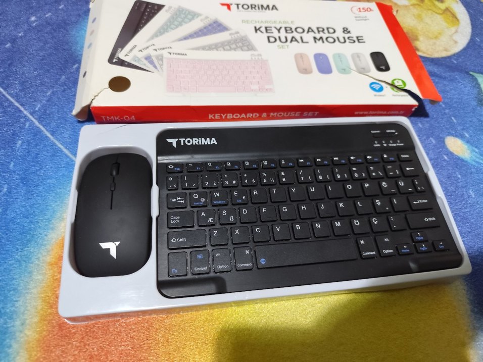 Torima Siyah Kablosuz Klavye ve Mouse Seti - Görsel 5