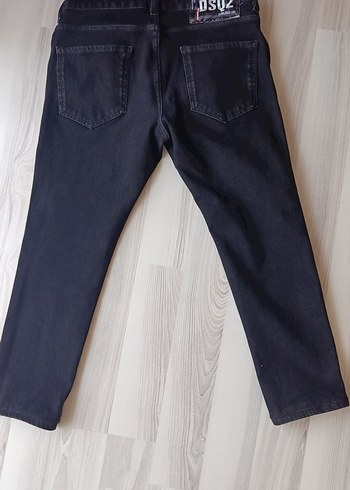 Erkek Siyah Kot Pantolon - Görsel 4