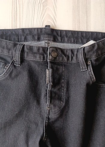 Erkek Siyah Kot Pantolon - Görsel 2