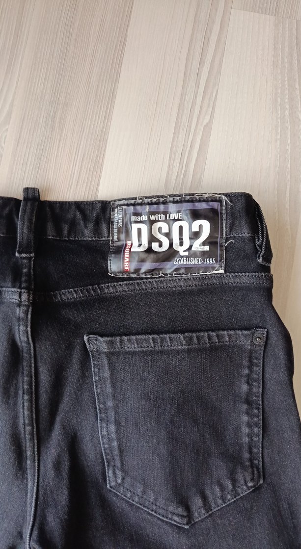 Erkek Siyah Kot Pantolon - Görsel 5