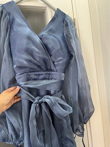 Şifon abiye - Görsel 5