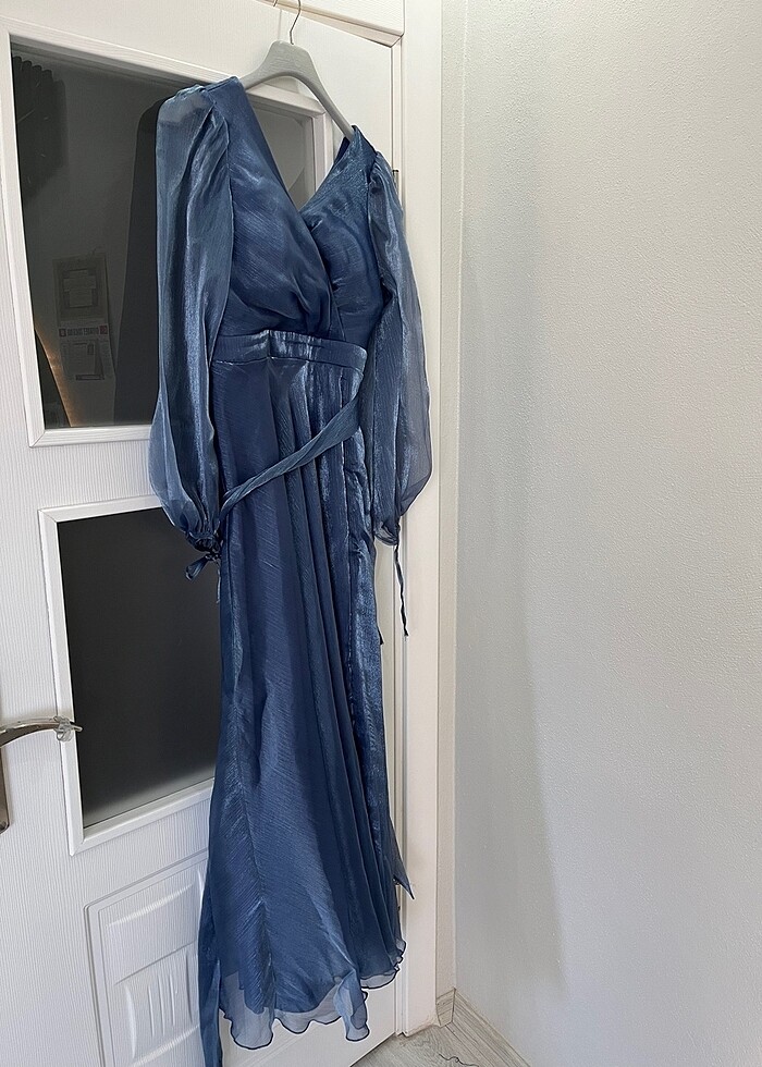 Şifon abiye - Görsel 2