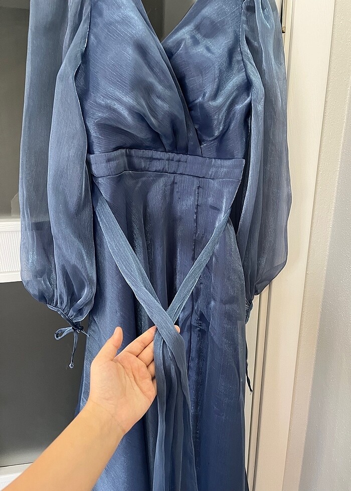 Şifon abiye - Görsel 4