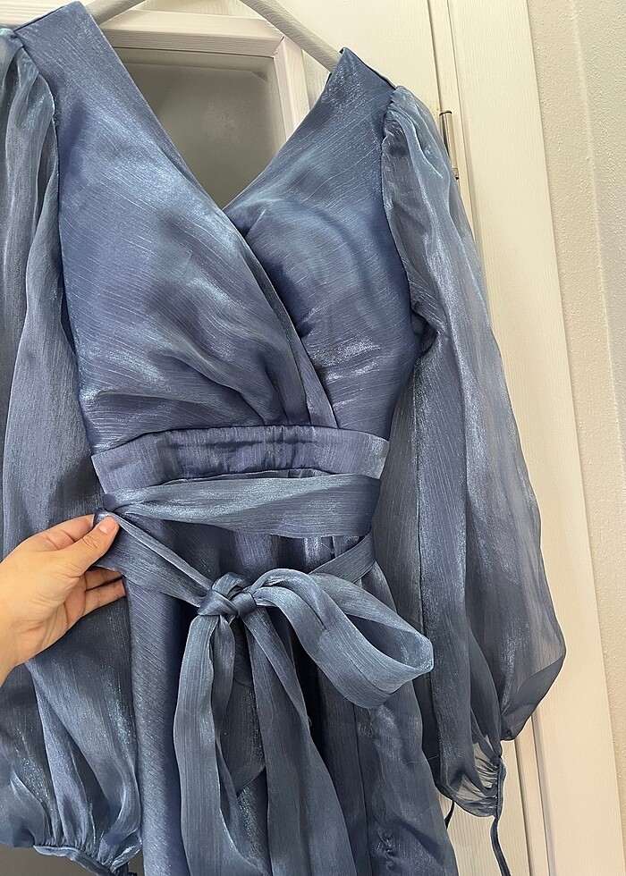 Şifon abiye - Görsel 5