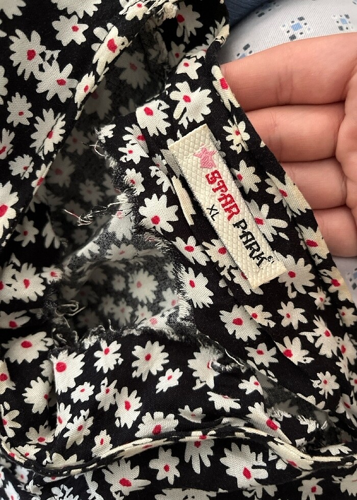 Papatyalı çiçekli yazlık günlük elbise - Görsel 4