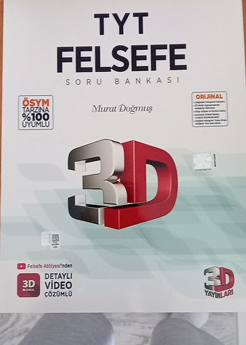TYT Felsefe-Din Soru Bankası 3D Yayınları