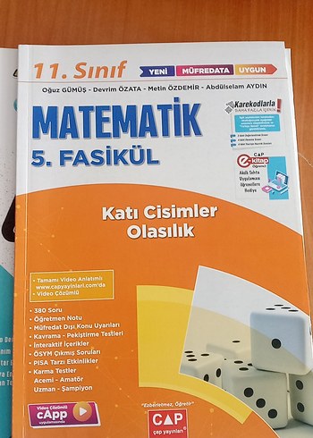  6 tane az kullanılmış fasikül