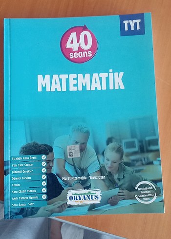 40 Seans Matematik TYT Sınav Hazırlık Kitabı