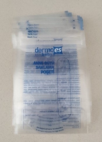 Dermo ES Anne Sütü Saklama Poşeti - Görsel 2
