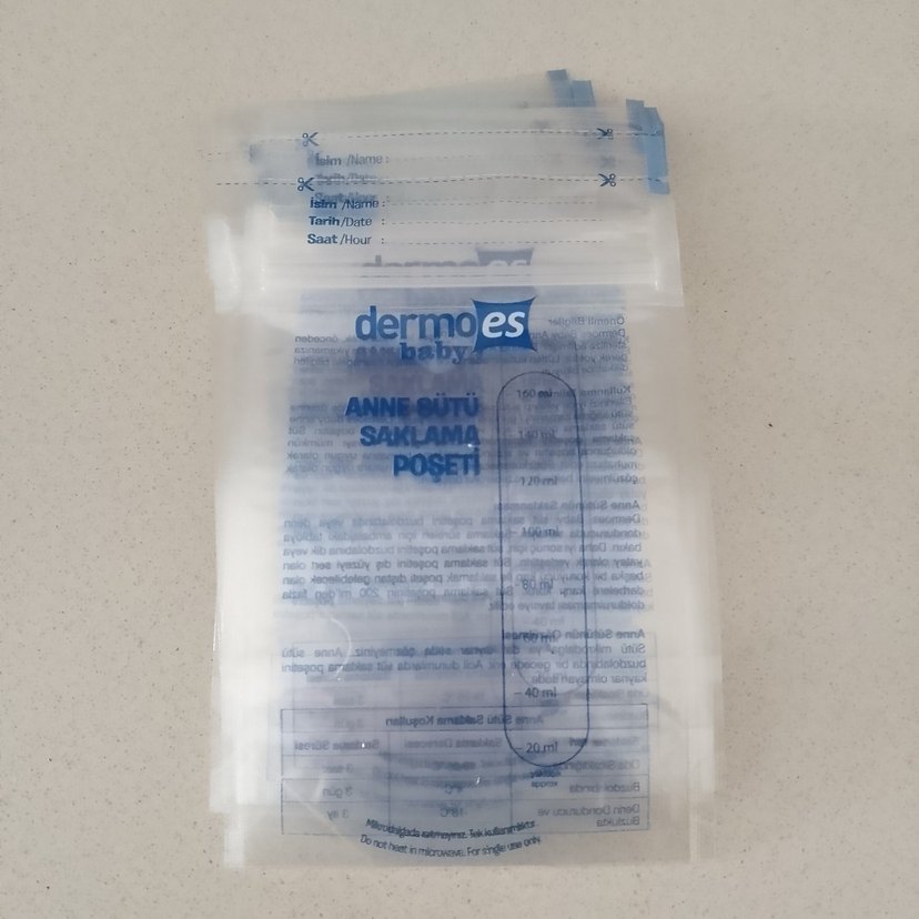 Dermo ES Anne Sütü Saklama Poşeti - Görsel 2