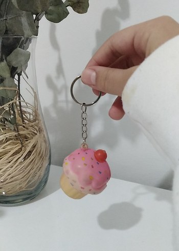 Cupcake squsihy anahtarlık - Görsel 2
