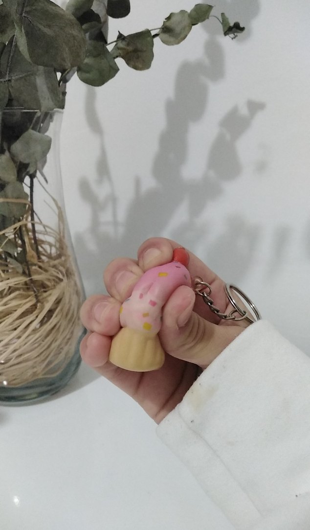 Cupcake squsihy anahtarlık - Görsel 3