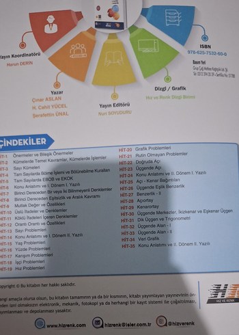 9. Sınıf Matematik Soru Bankası Hit - Hız ve Renk