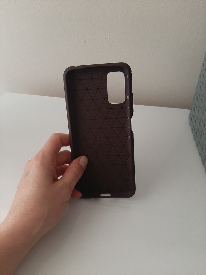 Kahverengi Şeffaf Telefon Kılıfı - Görsel 2