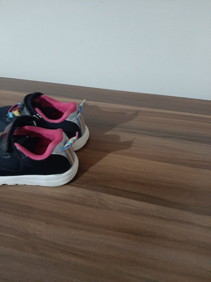 Kız Çocuk Çok Renkli Bağcıklı Spor Ayakkabı - Görsel 2