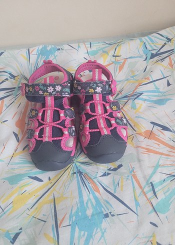 Renkli Bantlı Kız Çocuk Terliği - Görsel 5