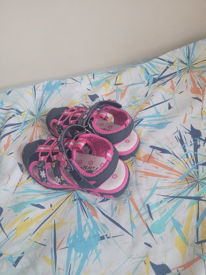 Renkli Bantlı Kız Çocuk Terliği - Görsel 4