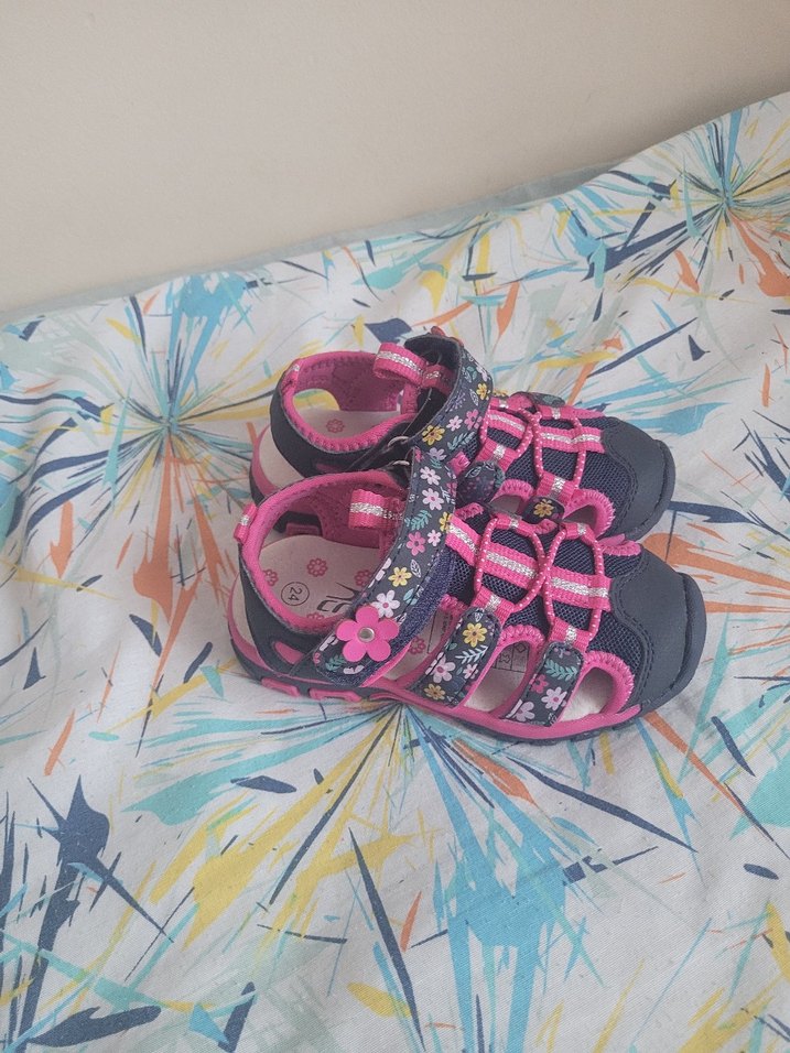 Renkli Bantlı Kız Çocuk Terliği - Görsel 3