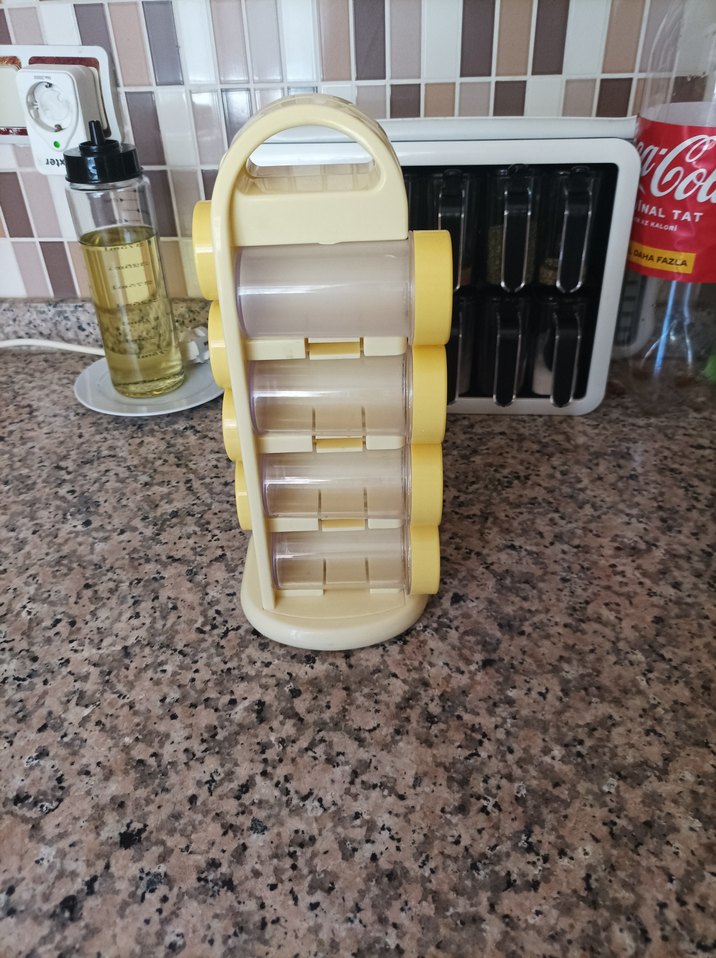 Sarı Mutfak Baharatlık Seti - Görsel 3