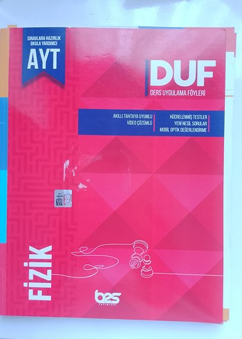 AYT Fizik Ders Uygulama Föyleri