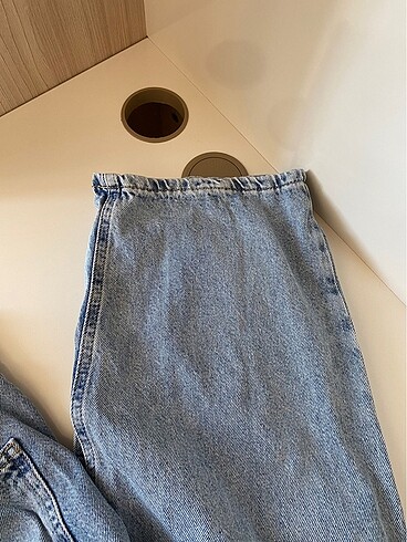 34 Beden mavi Renk Defacto Baggy Jean