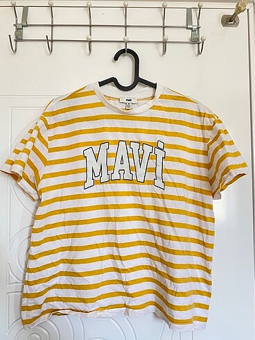 m Beden Mavi T-shirt