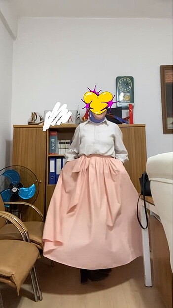 Diğer Moca kuşaklı etek